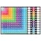 Ashley Productions Smart Poly Learning Mat, 12in x 17in, Double-Sided, Multiplication 95006 - alternate 2